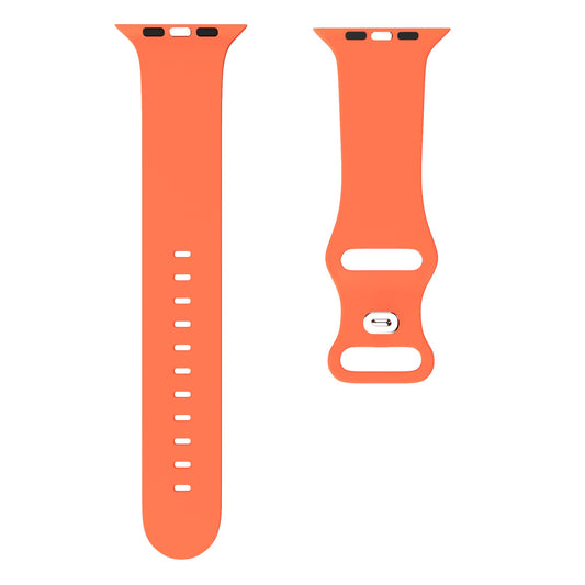 Silikonarmband Till Apple Watch - Orange