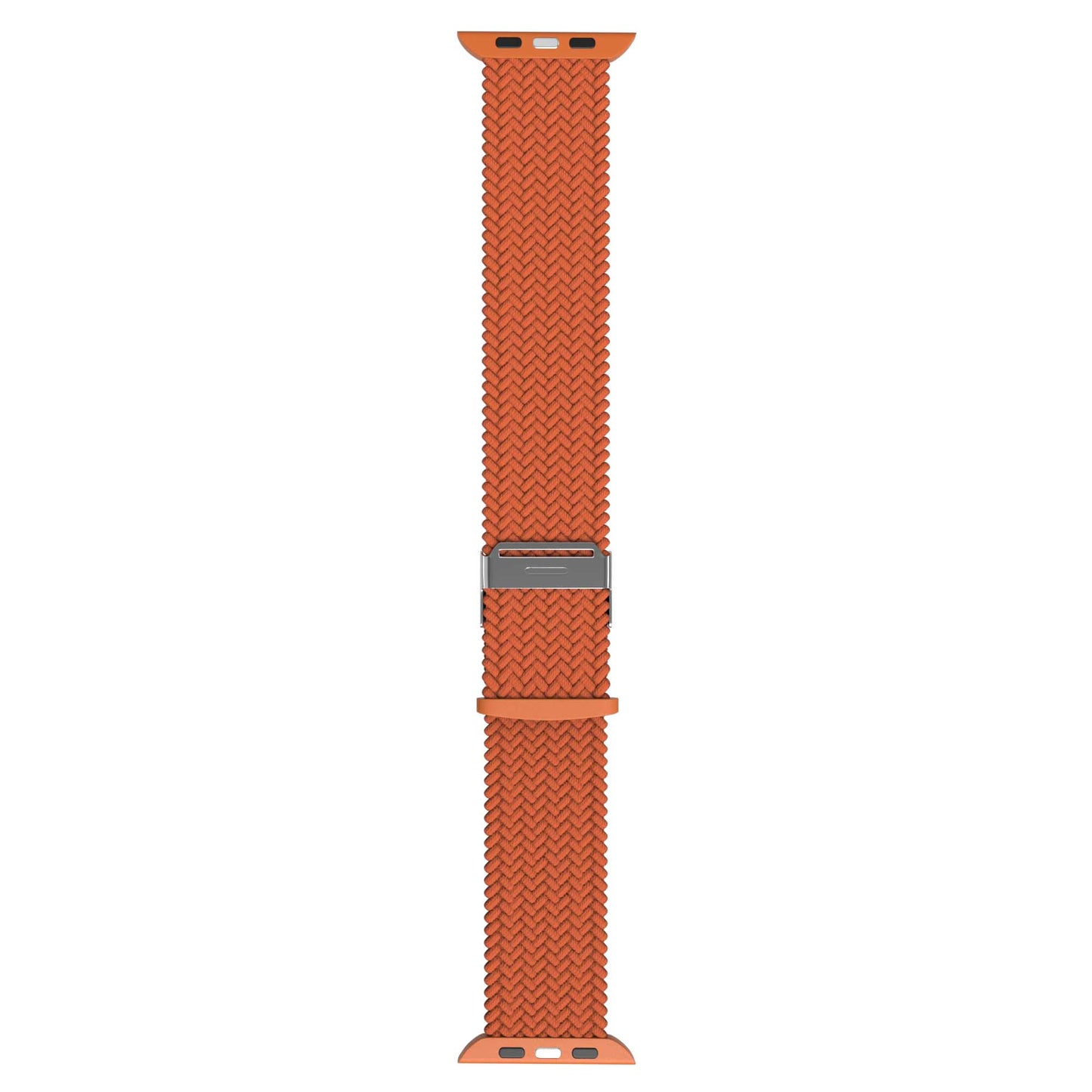   Flätat Nylonarmband Till Apple Watch - Orange