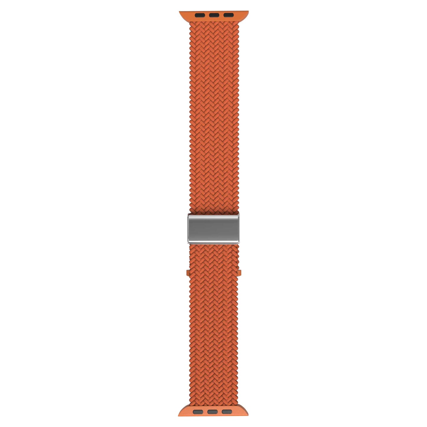   Flätat Nylonarmband Till Apple Watch - Orange