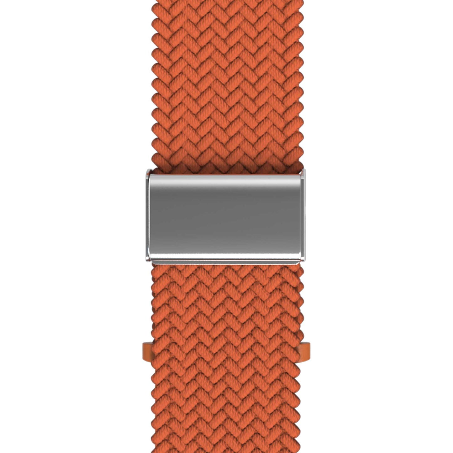   Flätat Nylonarmband Till Apple Watch - Orange