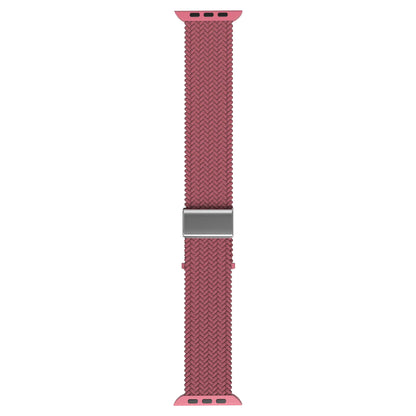 Braided nylon bracelet for Apple Watch - Pink