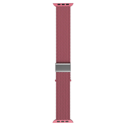 Braided nylon bracelet for Apple Watch - Pink