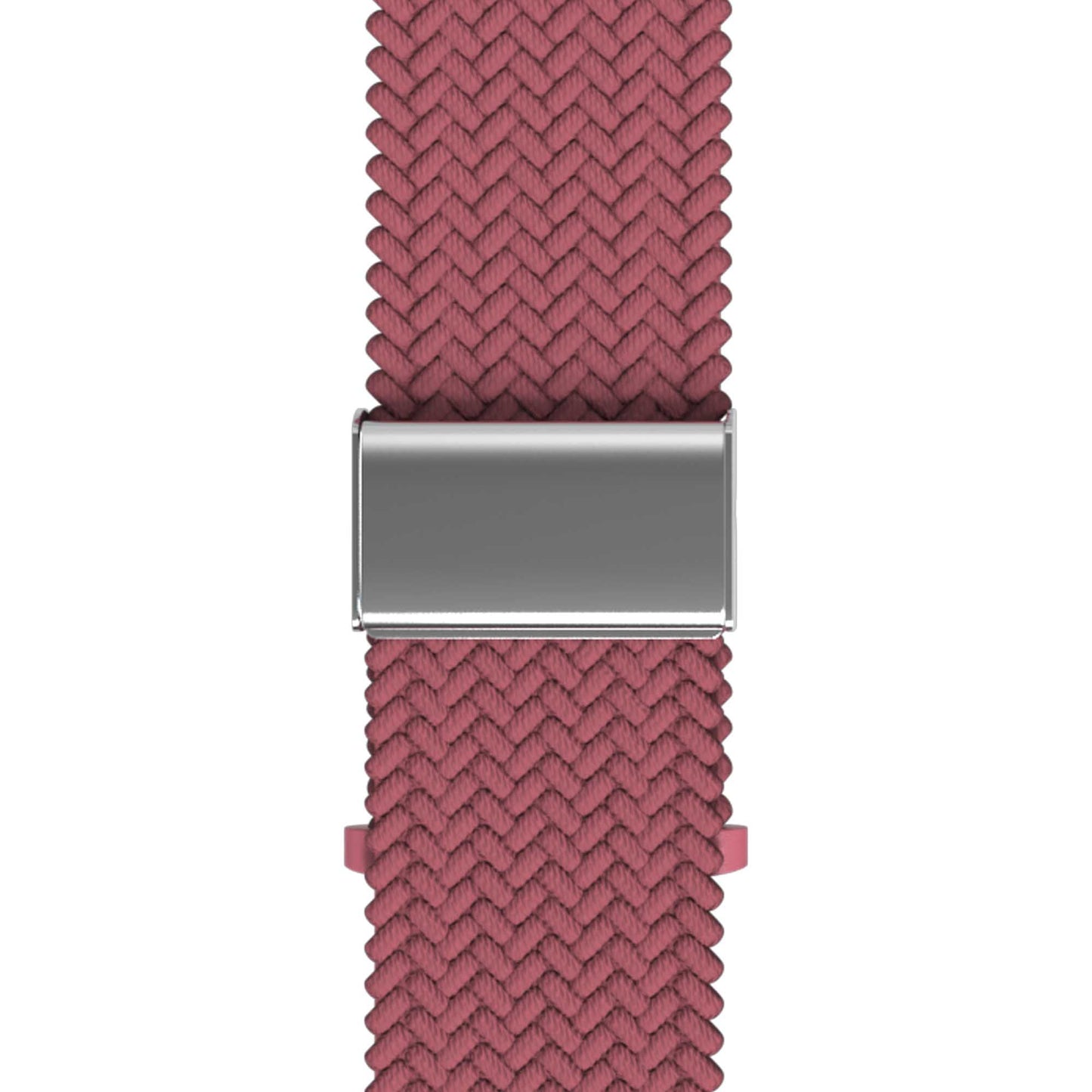 Braided nylon bracelet for Apple Watch - Pink