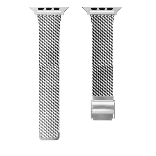 Milanese Mesharmband Till Apple Watch - Silver 