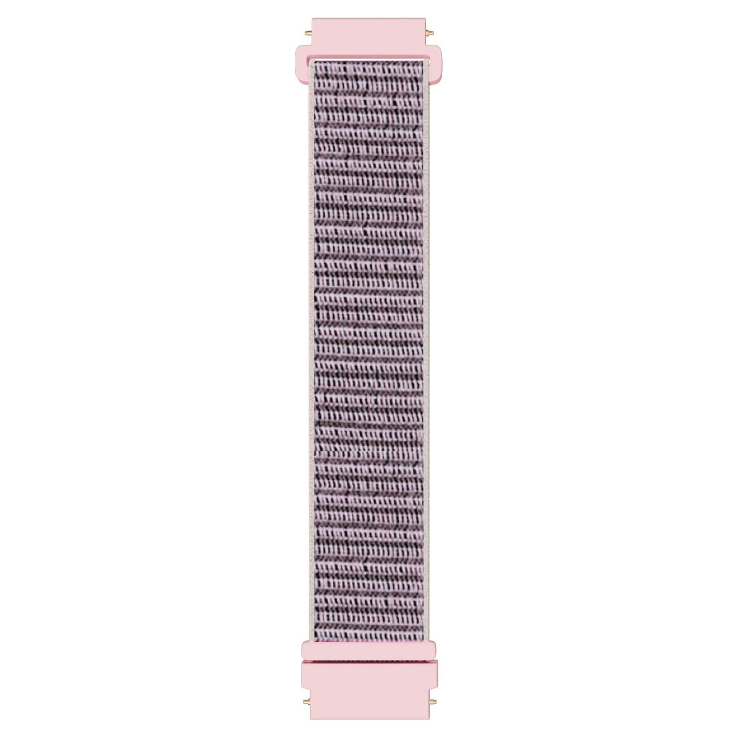 Armband För Smartwatch 22mm Nylon - Rosa 