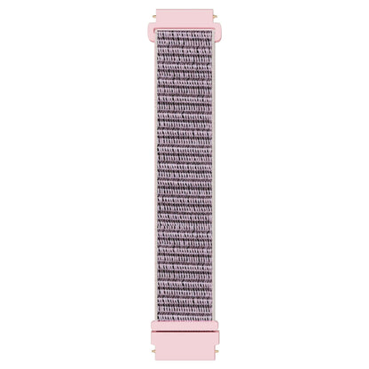 Armband För Smartwatch 22mm Nylon - Rosa 