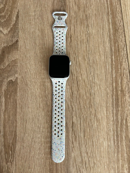 Sportarmband för Apple Watch - Vit