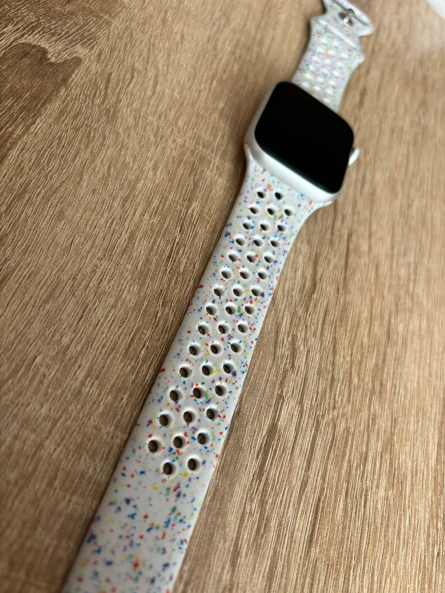 Sportarmband för Apple Watch - Vit