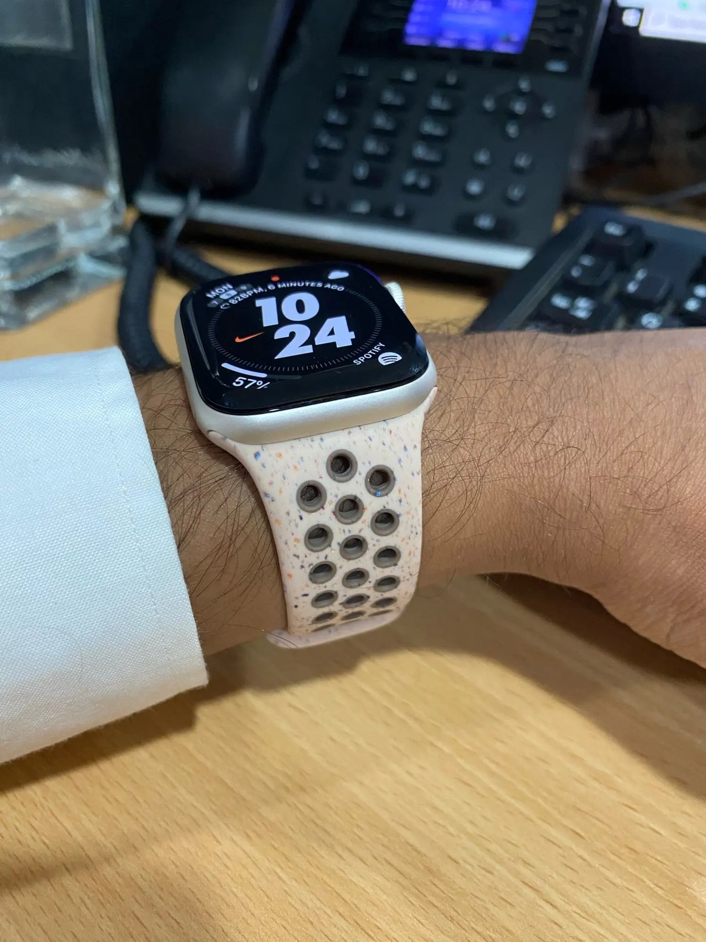 Sportarmband för Apple Watch - Beige