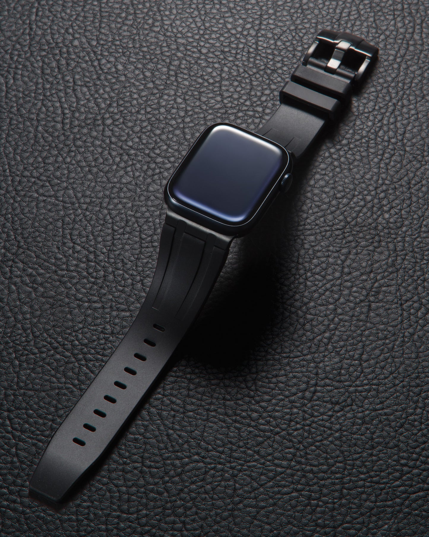 Black band for Apple Watch - with Black Pin Buckle